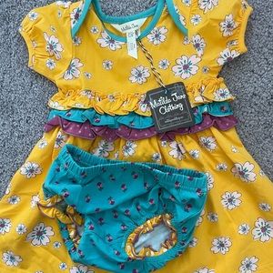 Matilda Jane Dress & Bloomer set 12-18m